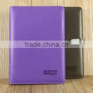 Magnetic USB Lock Loose Leaf Paper Notebook With Power Bank thumbnail-6