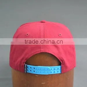 Custom 100% Cotton Twill 6-panel Snapback Cap With Woven Label thumbnail-4