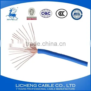 High Quality China Manufacturer Blue House Wiring Copper Core PVC Insulated Flexible Wire and Cable -BVR(50mm2) thumbnail-2