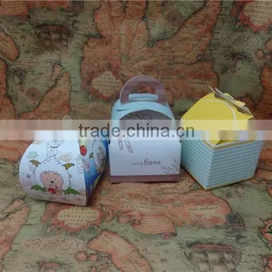 Custom Printed Simple Design Paper Single Cupcake Box Wholesale China thumbnail-5