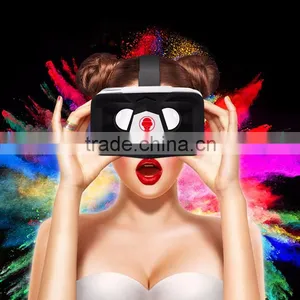 Light Mini 3D VR Glasses Plastic Google Cardboard thumbnail-2