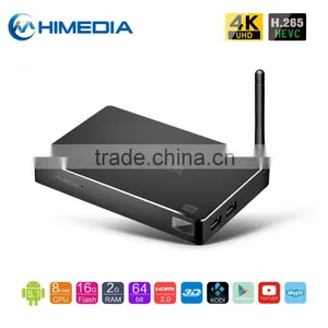China Manufacturer HIMEDIA H8 Android 5.1 tv Box Octa Core 64 Bit 4K UHD 3D OTA Octa Core SET TOP BOX thumbnail-2