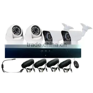 HD 720P Full D1 4ch AHD Kit, 4channel P2P AHD DVR Kit H.264 DIY DVR Kit thumbnail-1