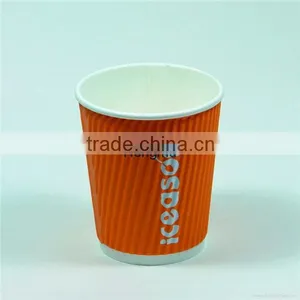 10oz Ripple Wall Paper Cup From China Supplier thumbnail-4