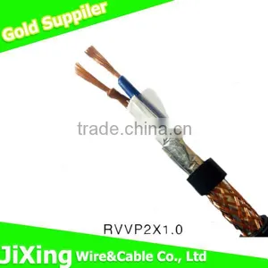 300 300v Rvvp Shielded Flexible Cable With Copper Wire Braid thumbnail-1