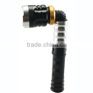 2016 New Aluminium Rechargeable Working Light Torch Led Light Flashlight thumbnail-1