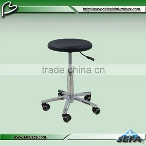 Height Adjustable Medical Lab Big Round Chairs for Hot Sale thumbnail-1