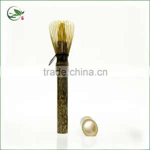 Japan Ceremony Tea Whisk Green Tea Powder Long Handle Bamboo Whisk Set thumbnail-6