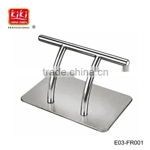 Stainless Steel Footrest for Hair Salon Barber Chair. Hairdressing Chair Footrest thumbnail-1
