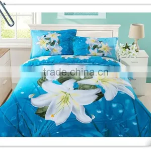 100% Polyester Fabric 2016 Bright Colors Flowers Fabric Brushed Soft Fabric of China thumbnail-4