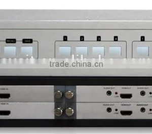 Programmable Central Controller 4x4 Full Seamless Multi-format Matrix Switcher AV Remote Control thumbnail-3