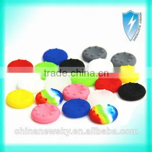 Colorful Silicone Thumb Stick Joystick Grip Cap Cover For PS4 Controller thumbnail-1