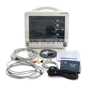 ECG & SPO2& NIBP&TEMP Latest Hot Mini Multi-parameter Patient Monitor thumbnail-2