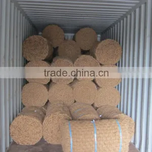 COIR MAT FOR ROAD PAVING /COCONUT FIBER MAT thumbnail-1