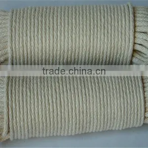 All Purpose Soft 12 Strand Solid Braided Cotton Rope thumbnail-1