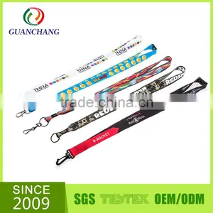Custom High Quality Printing Glock Logo Lanyard thumbnail-1