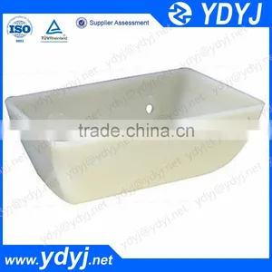 Polyethylene Plastic Buckets Installed on Bucket Elevator for Conveying Bulk Materials thumbnail-1