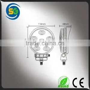 Big Sale Led Car Light, Work Led Light for Fog Driving Offroad Boat Lamp 4 x 4 ATV SUV Round/Spot, 18w Led Work Light thumbnail-3