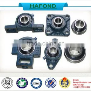 Steel / Zinc Alloy Housing Pillow Block Ball Bearing for Standard and Non Standard thumbnail-5
