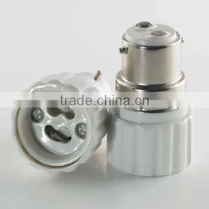 Conversion Socket B22 to GU10 Conversion Lamp Holder thumbnail-1