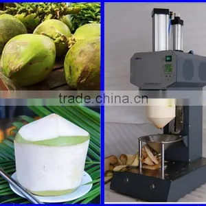 Automatic Coconut Peeling Machine / Deshelling Machine for Coconut / Coconut Shell Breaking Machine thumbnail-1