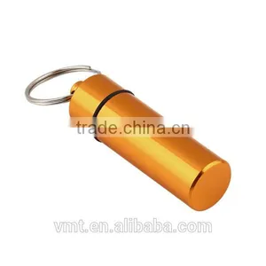 Aluminum Pill Box Case Bottle Holder Container thumbnail-2