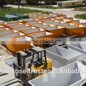 4 Cbm Metal Skip Container Bin thumbnail-2