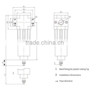 New Arrival JULY Durable Pneumatic Mini FRL Air Filter thumbnail-2