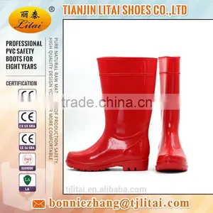 Industry RED Lightweight Working PVC Boot thumbnail-2