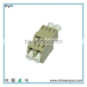 Multimode Duplex LC Fiber Optic Coupler,low Profile With or Wihtour Flange thumbnail-1