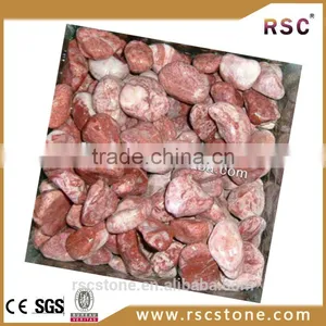 Polished Manga Pink Cubes Granite Cobblestone for Sale thumbnail-1