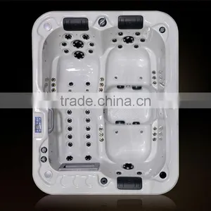 Bath Spa Hot Tubs for 2 Persons Mini Home Spas Indoor Freestanding Spa Bathtubs thumbnail-1
