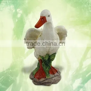 Resin Garden Decor Goose Statue thumbnail-3