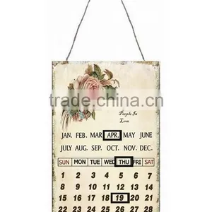 Metal Hanging Plaque With Chain Wall Plaque Cheap Home Decorative Plaques thumbnail-1