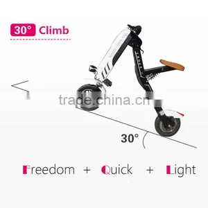 New Arrival Light K10 Electric Folding Bicycle, 10inch 36V 400W Electro Bike, Mini Pocket Folding E-bike thumbnail-3