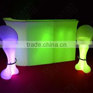 Hot Sale LED Bar Chair /colorful Led Light up Chair thumbnail-6