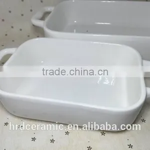 Ceramic Oven Dish/stocked Porcelain Cheese Bakeware Plate thumbnail-3
