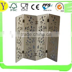 Unfinished Decorative Wooden Craft the Chinese Screen thumbnail-1