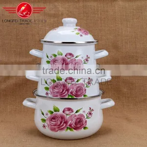 Chinese Hot Sale Enamel Cast Iron Cookware Set Wholesale thumbnail-1