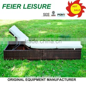 Plastic Sun Lounger Chair With Colorful Cushions thumbnail-5