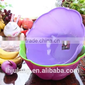 Household Plastic Salad Bowl / Plastic Fruit Basket thumbnail-1