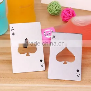 Wholesale Metal Stainless Steel Poker Shape Beer Bottle Opener thumbnail-5