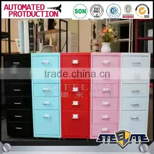 Gold Supplier Best Price Steel Filing Cabinet Metal Drawer Cabinet 6 Drawer Color Mobile Cabinet thumbnail-1
