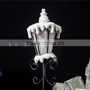 Acrylic Led Light House With Snowman and Lamp for Christmas House thumbnail-4