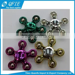 Hot Sale Tri-spinner Hand Spinner Toy With 608 Ceramic Bearing Fidget Spinner thumbnail-1