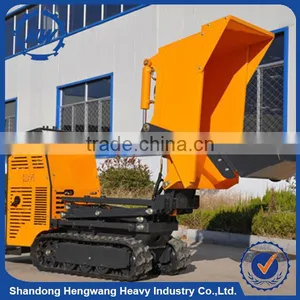 13 Hp Gasoline Tracked Power Barrow/Self-Loading Mini Dumper thumbnail-1