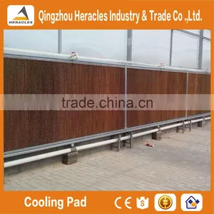 Heracles Trade Assurance Poultry Farming Equipment Evaporative Cooling Pad and Exhaust Fan Greenhouse Cooling System thumbnail-2