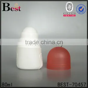 80ml Blue Cap Plastic Roll on Bottle Skin Care Plastic Roll on Deodorant Empty Bottle thumbnail-5