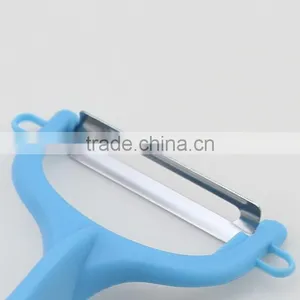 14cm Stainless Steel Blade Plastic Handle Fruit Peeler thumbnail-2