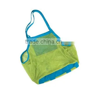 Children Shells Pouch Beach Hangbag Foldable Tote Beach Mesh Bag thumbnail-1